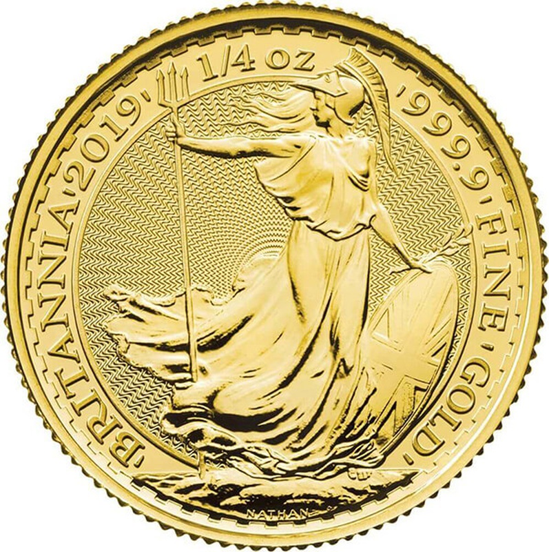 2019 Quarter Ounce Britannia Gold Coins