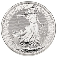 2023 Ασημένιο Νόμισμα Britannia - Βασίλισσα Ελισάβετ ΙΙ - 1 ουγγιά