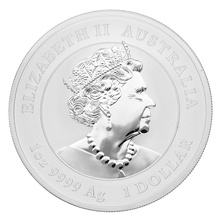 Ασημένιο Νόμισμα - Έτος του Βοδιού - Perth Mint - 1 ουγγιά
