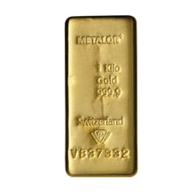 Metalor 1 κιλό - Μπάρες Χρυσού