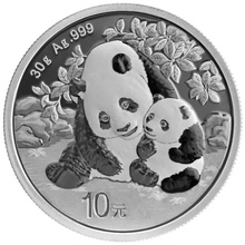 Ασημένιο νόμισμα 2024 - Κινέζικo Πάντα 30 γραμμαρίων