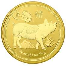 Χρυσό Νόμισμα - Έτος του Χοίρου 2019 - Perth Mint - 1 ουγγιά