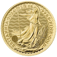 Χρυσό Νόμισμα Britannia 2024 - 1/2 Ουγγιάς
