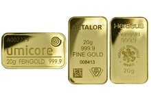20 γραμμάρια - Μπάρες Χρυσού - Μεταχειρισμένο