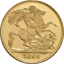 2008 Σετ 3 Χρυσές Αγγλικές Λίρες