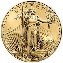 2025 Χρυσό Νόμισμα American Eagle - 1/10 της ουγγιάς