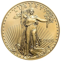 2026 Χρυσό Νόμισμα American Eagle 1 ουγγιάς