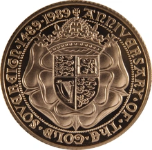 1989 Σετ 4 Χρυσές Λίρες Αγγλίας (Proof) - 500στη Επέτειος