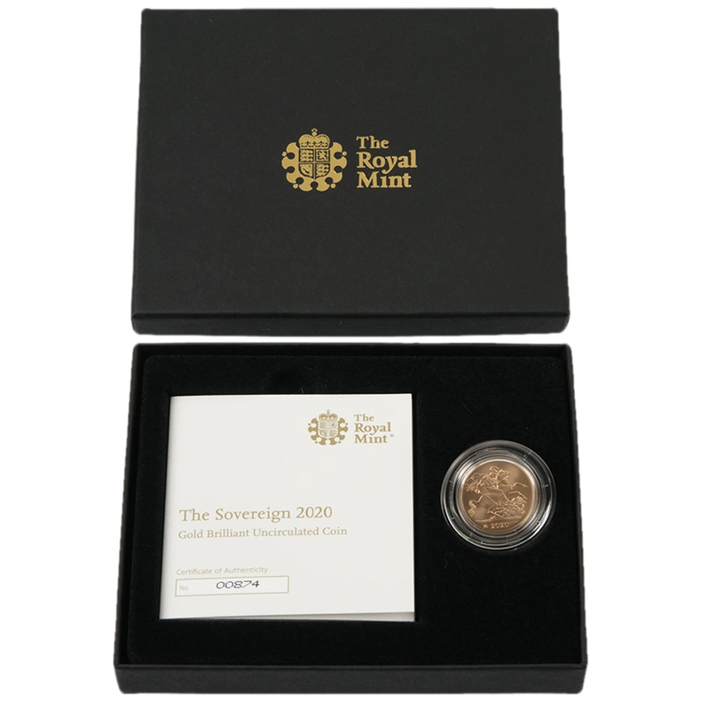 2020 Χρυσή Λίρα - Brilliant Uncirculated (Σε συσκευασία)