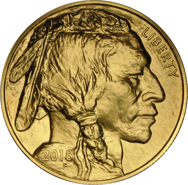 Χρυσό Νόμισμα Αμερικάνικος Βούβαλος 2018 - 1 ουγγιά