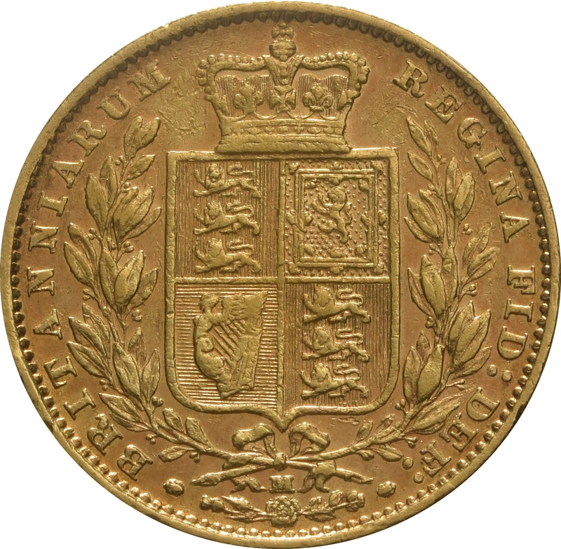 1882 Χρυσή Λίρα Αγγλίας – Bικτώρια Νέα Κεφαλή - Μ