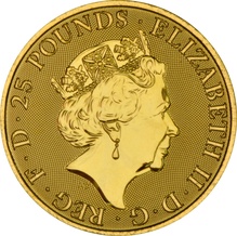 2019 The Falcon of the Plantagenets - Χρυσό Νόμισμα - 1/4 της ουγγιάς