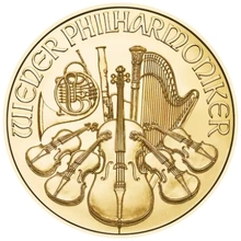 Χρυσό Νόμισμα Philharmonic Αυστρίας 2024 - 1/4 ουγγιάς