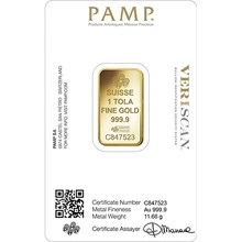 PAMP 1 Tόλα Μπάρες Χρυσού