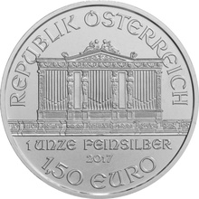 Ασημένιο Νόμισμα Αυστρίας (Philharmonic) 2017 - 1 ουγγιά