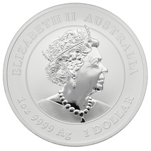 Ασημένιο Νόμισμα - Έτος του Ποντικιού - Perth Mint - 1 ουγγιά - Συσκευασία Δώρου