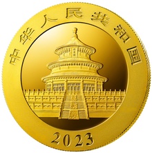 Χρυσό νόμισμα 2023 - Κινέζικo Πάντα 1 γραμμάριο