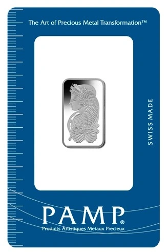 PAMP 10 Γραμμάριο - Μπάρα από Παλλάδιο
