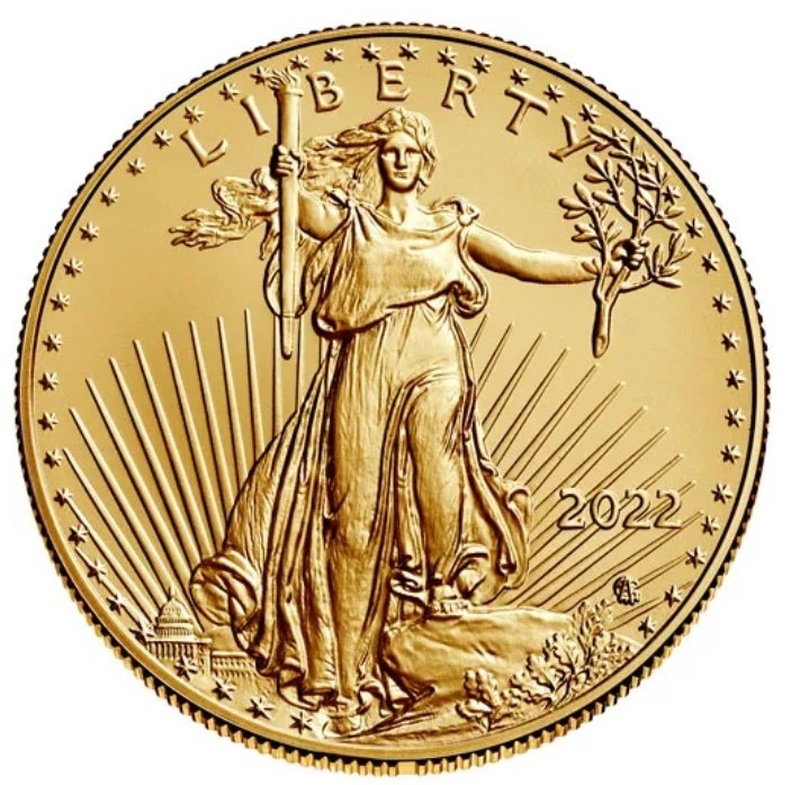 Χρυσό Νόμισμα Η.Π.Α. 2022 - 1 Ουγγιά
