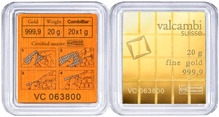 20 x 1g Μπάρες από Χρυσό - CombiBar