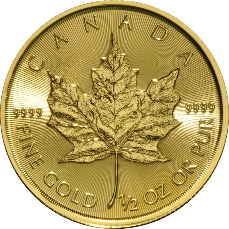 Μισό Χρυσό Νόμισμα του Καναδά - 2018