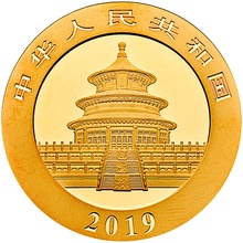 Χρυσό Νόμισμα - Κινέζικο Πάντα 2019 - 1 γρ.