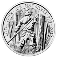 Ασημένιο Νόμισμα 2022 - Μύθοι & Θρύλοι του Λιτλ Τζον - 1 ουγγιά