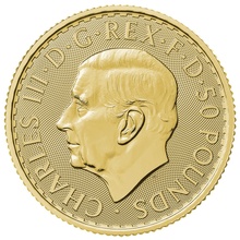 Χρυσό Νόμισμα της Αγγλίας 2024 - 1/2 Ουγγιάς