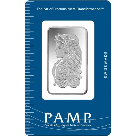 PAMP 20 Γραμμάρια - Μπάρες από Ασήμι