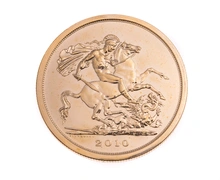 2010 - Πενταπλή Χρυσή Αγγλική Λίρα