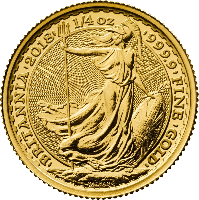 2018 Quarter Ounce Britannia Gold Coins