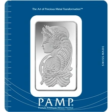 PAMP 100 Γραμμάρια - Μπάρες από Ασήμι