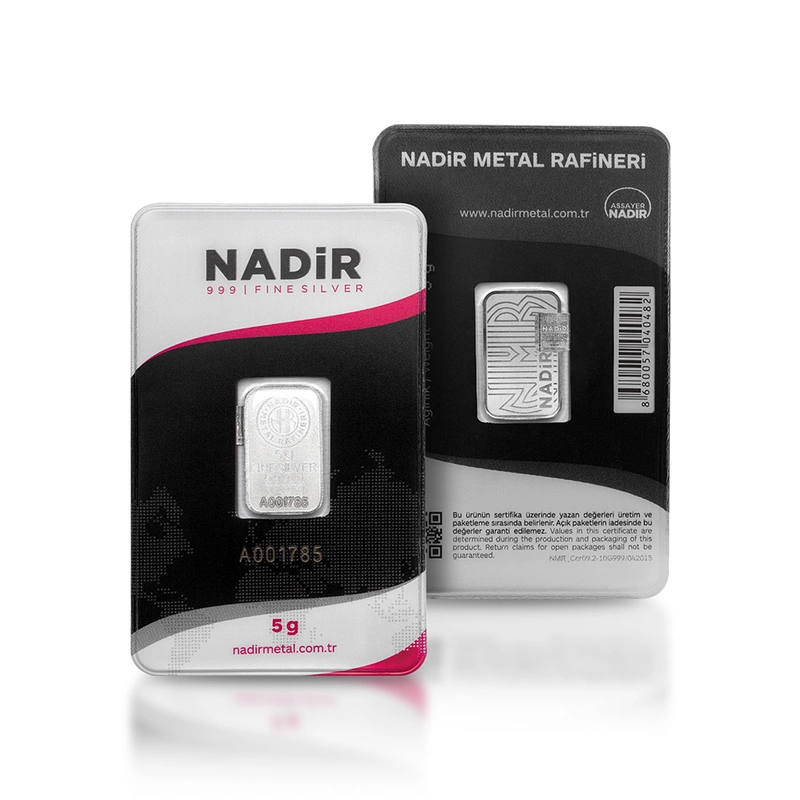 Nadir 5 γρ. - Μπάρα από Ασήμι