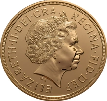 1999 Πενταπλή Χρυσή Αγγλική Λίρα (Uncirculated)