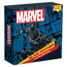 2023 Ασημένιο Νόμισμα 1 ουγγιάς - Black Panther - Συλλεκτικό σε συσκευασία