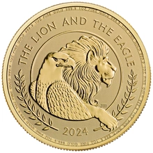 2024 Χρυσό Νόμισμα The Lion and The Eagle- 1 ουγγιά