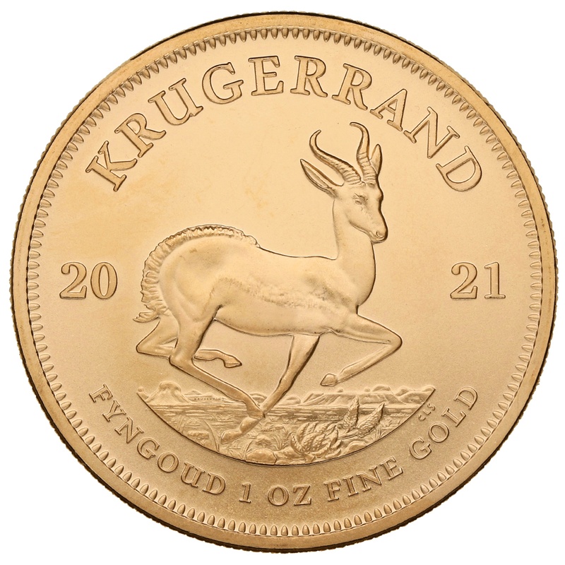 2021 1oz Gold Krugerrand