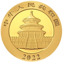 Χρυσό νόμισμα - Κινέζικo πάντα 2022 - 1 γρ.