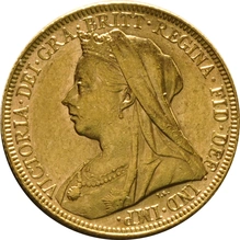 1894 Χρυσή Λίρα - Βικτώρια Παλαια Κεφαλή - Λονδίνο