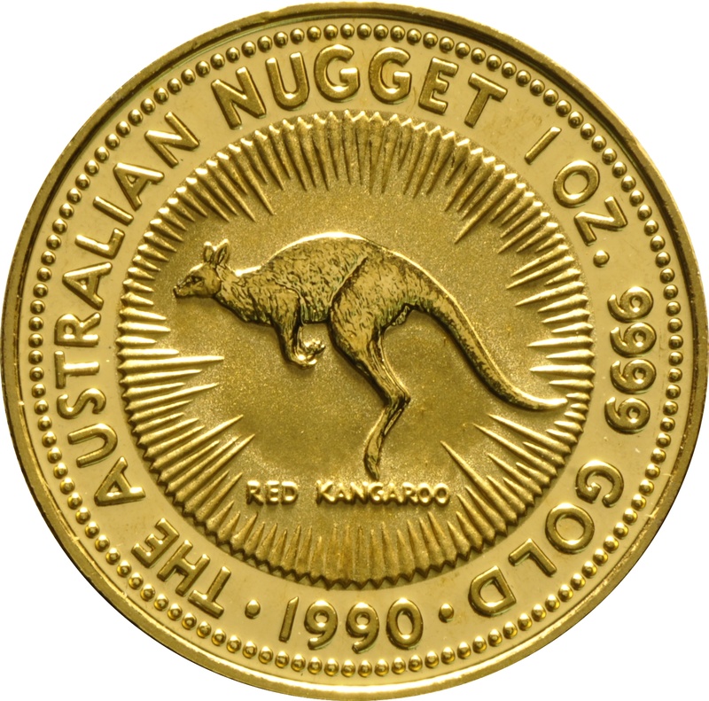 Australian Nugget 1990 - 1 ουγγιά
