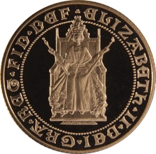 1989 Σετ 4 Χρυσές Λίρες Αγγλίας (Proof) - 500στη Επέτειος