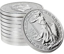 Ασημένιο Νόμισμα Britannia 2019 (Oriental Border) - 1 ουγγιά