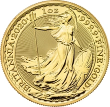 2020 Χρυσό Νόμισμα Britannia - 1 ουγγιά