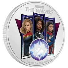 2023 Aσημένιο Νόμισμα - The Marvels - Συλλεκτικό σε συσκευασία