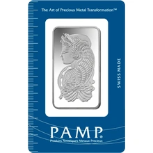 PAMP 50 Γραμμάρια - Μπάρες από Ασήμι