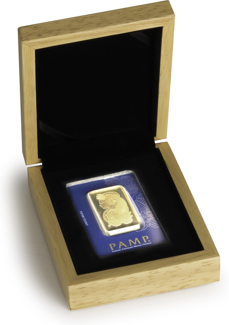 PAMP 50 Γραμμάρια - Μπάρες χρυσού σε συσκευασία δώρου