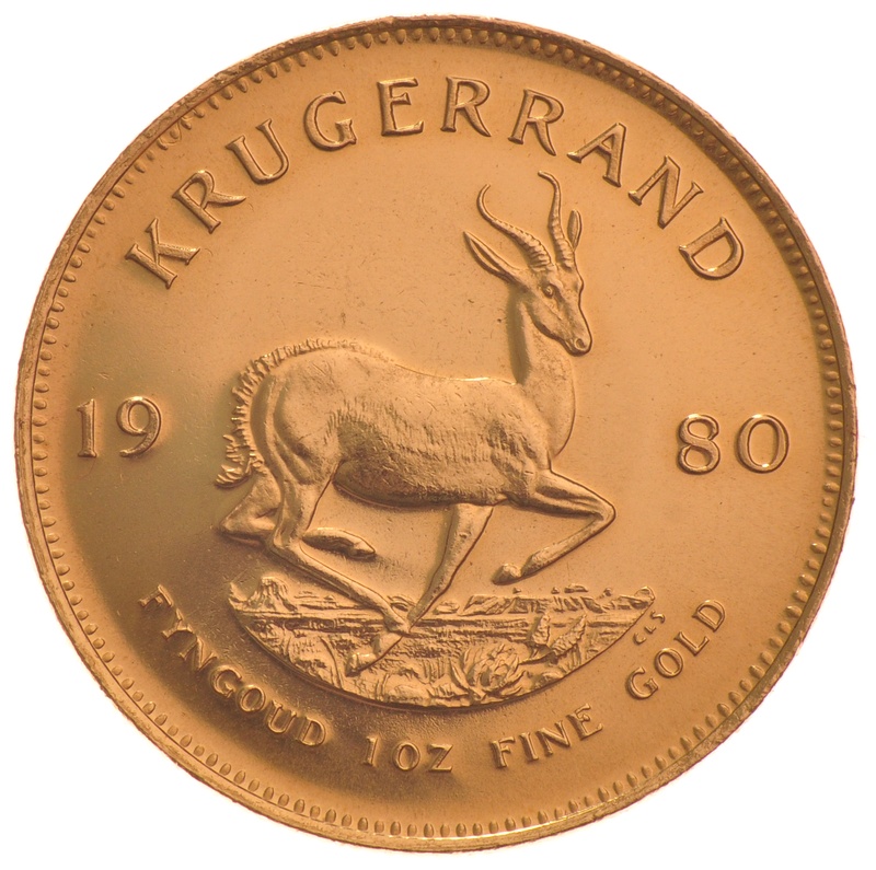 Χρυσό Νόμισμα Krugerrand 1980 - 1 ουγγιά