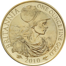 2010  Χρυσό Νόμισμα Britannia - 1 ουγγιά