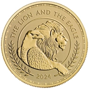 2024 Χρυσό Νόμισμα The Lion and The Eagle- 1 ουγγιά