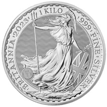 Ασημένιο Νόμισμα Αγγλίας 2023 - 1 κιλό